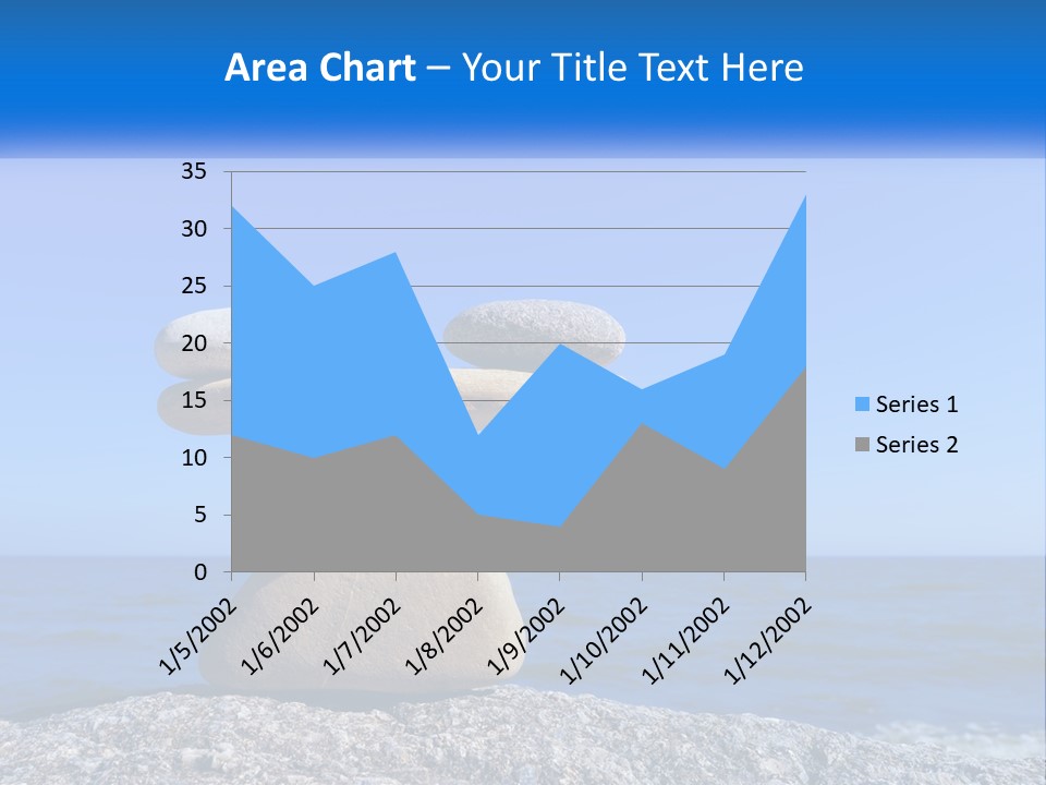 Balance Pile Stack PowerPoint Template