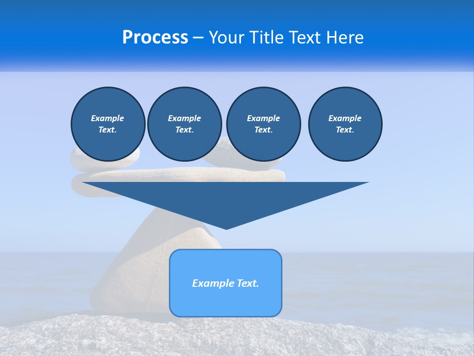 Balance Pile Stack PowerPoint Template