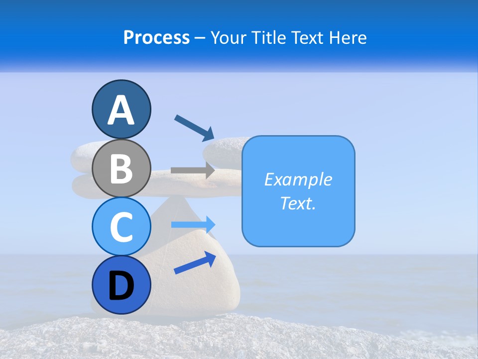 Balance Pile Stack PowerPoint Template