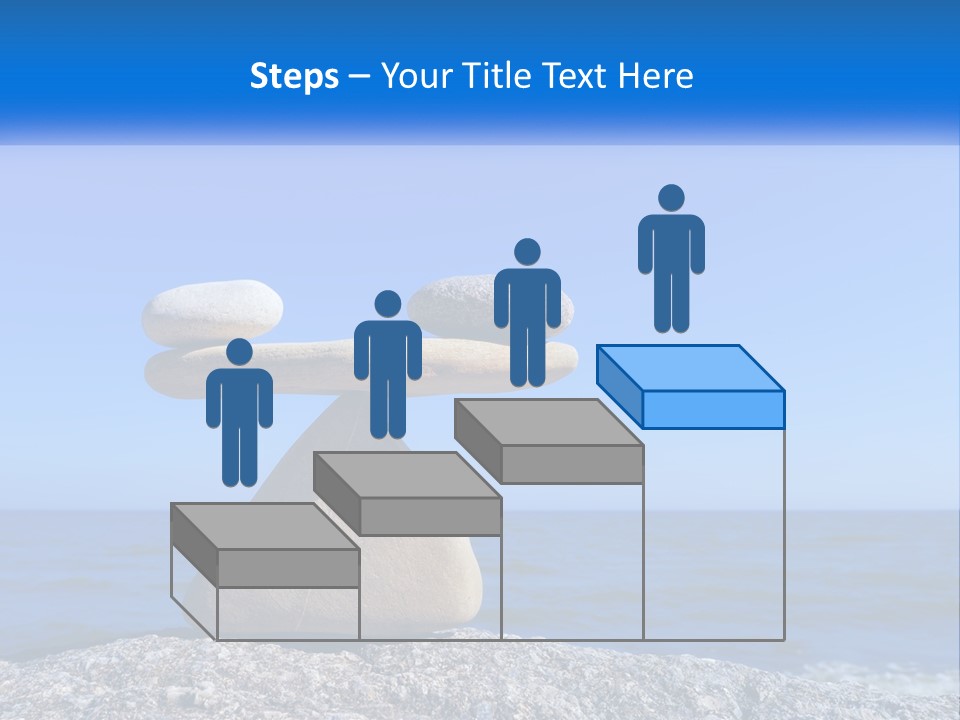 Balance Pile Stack PowerPoint Template