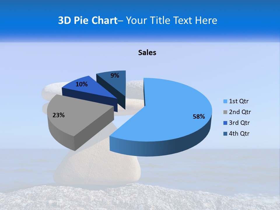 Balance Pile Stack PowerPoint Template