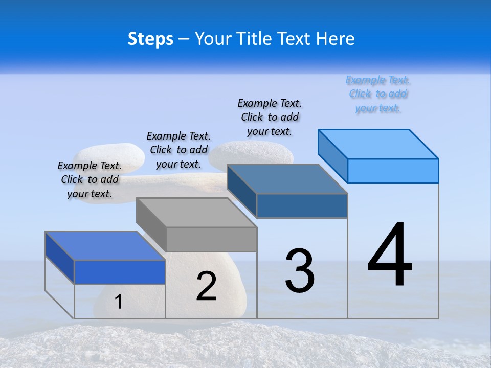 Balance Pile Stack PowerPoint Template
