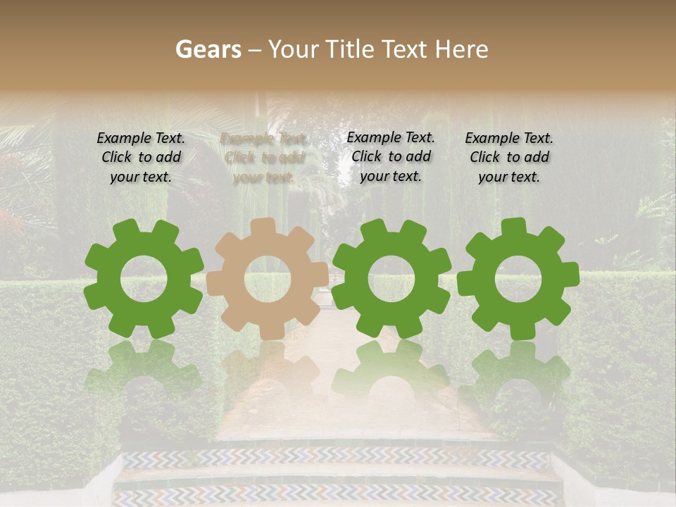 Landscape Historical Landmark PowerPoint Template