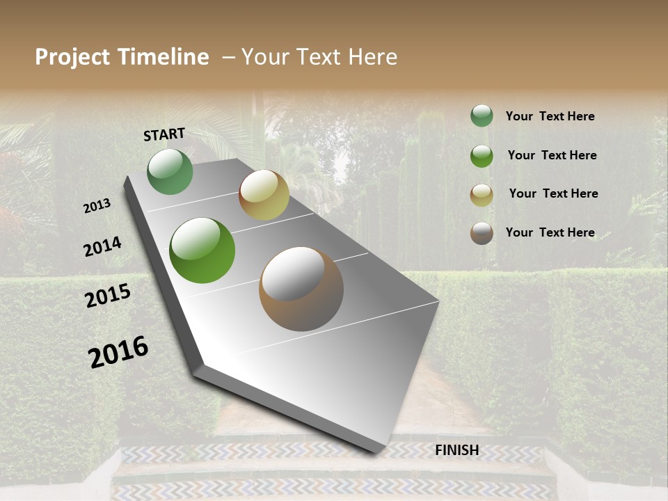 Landscape Historical Landmark PowerPoint Template