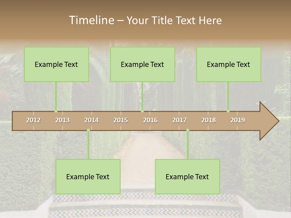 Landscape Historical Landmark PowerPoint Template
