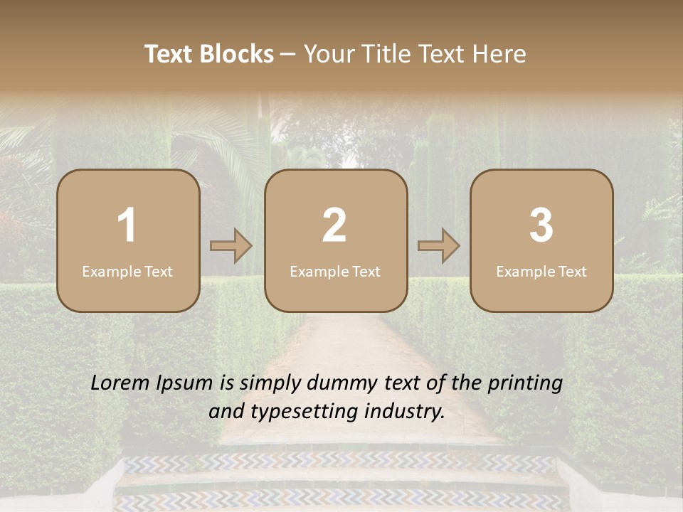 Landscape Historical Landmark PowerPoint Template