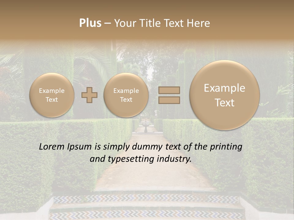 Landscape Historical Landmark PowerPoint Template
