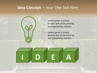 Landscape Historical Landmark PowerPoint Template