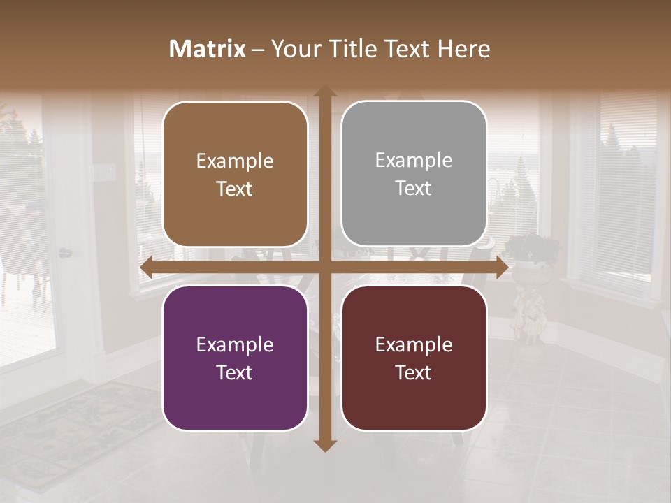 Shadow Style Interior PowerPoint Template