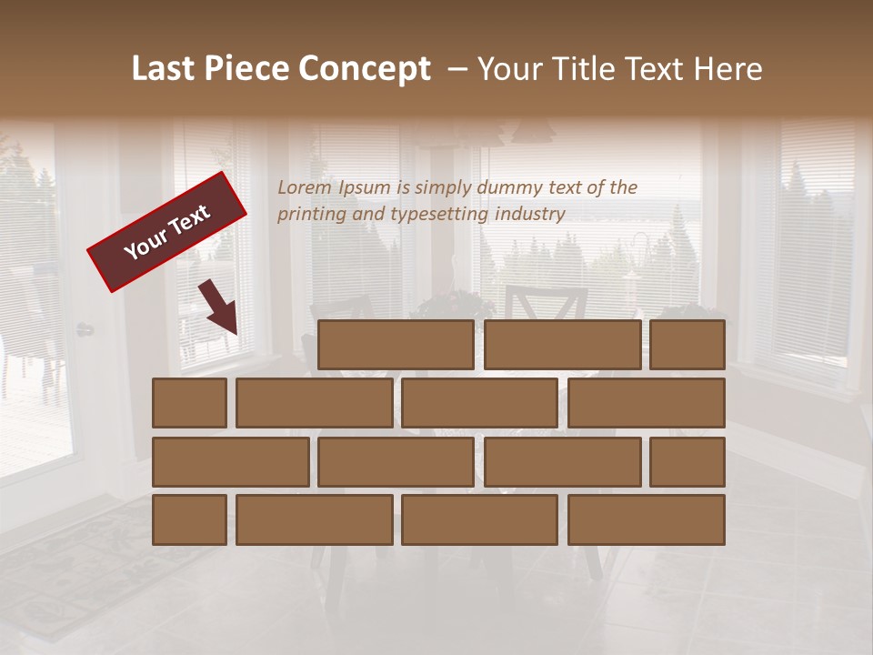 Shadow Style Interior PowerPoint Template