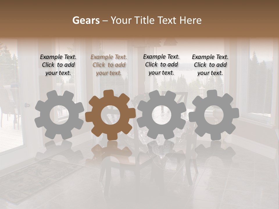 Shadow Style Interior PowerPoint Template