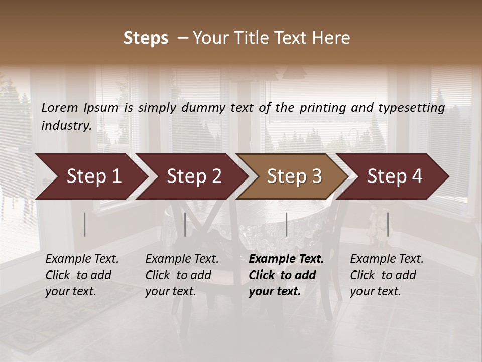 Shadow Style Interior PowerPoint Template