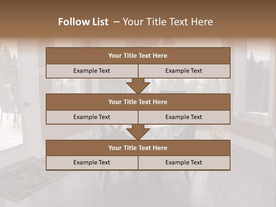 Shadow Style Interior PowerPoint Template