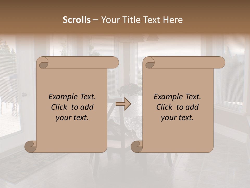 Shadow Style Interior PowerPoint Template