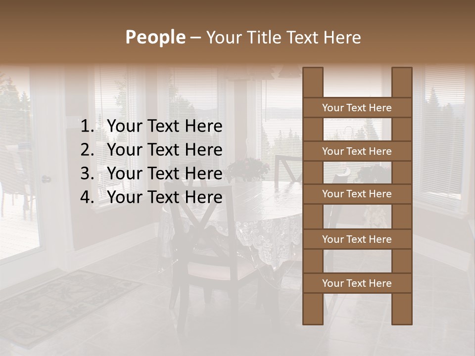 Shadow Style Interior PowerPoint Template