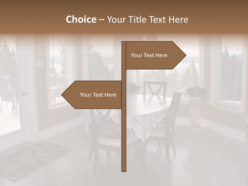Shadow Style Interior PowerPoint Template