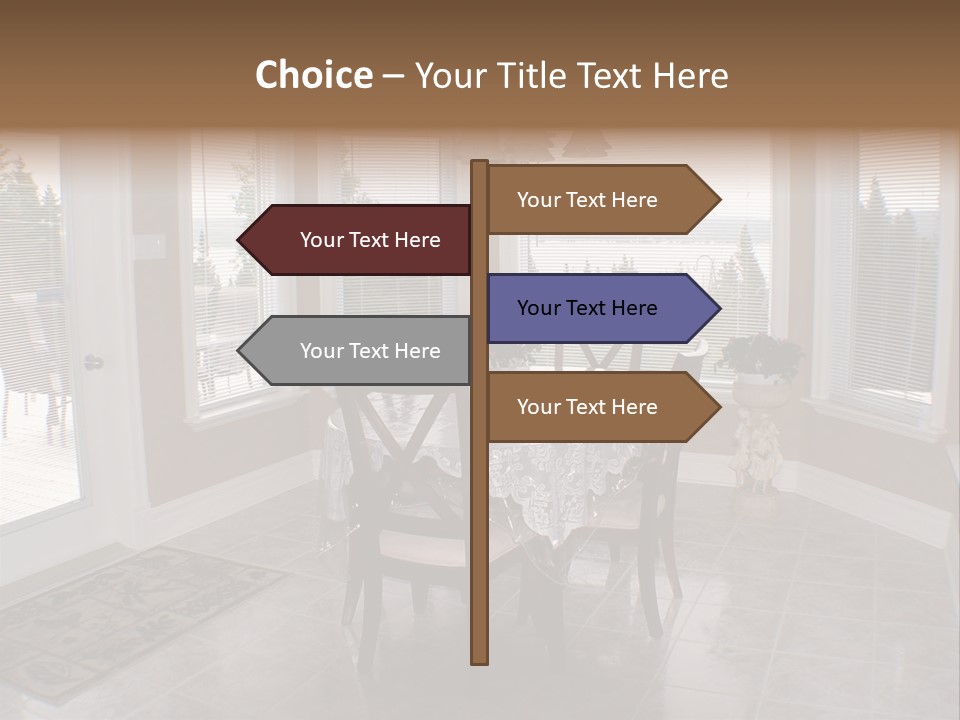 Shadow Style Interior PowerPoint Template