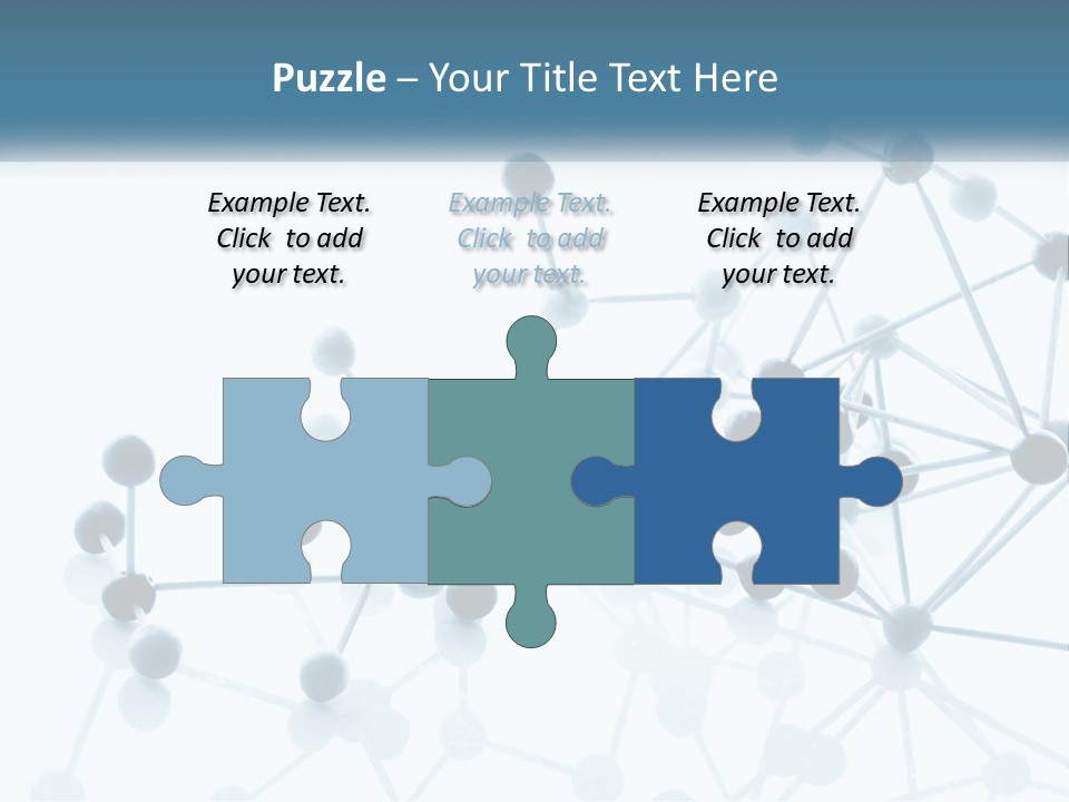 Nitrogen Background Life PowerPoint Template