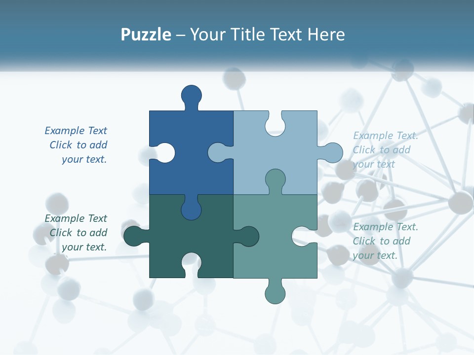 Nitrogen Background Life PowerPoint Template