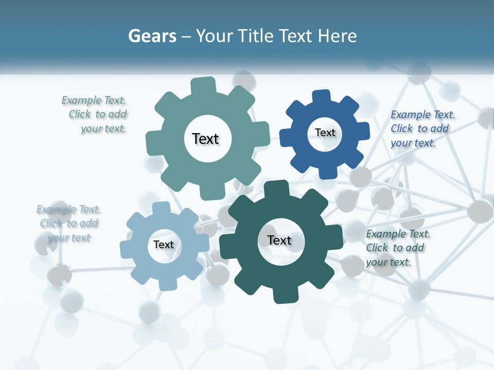 Nitrogen Background Life PowerPoint Template