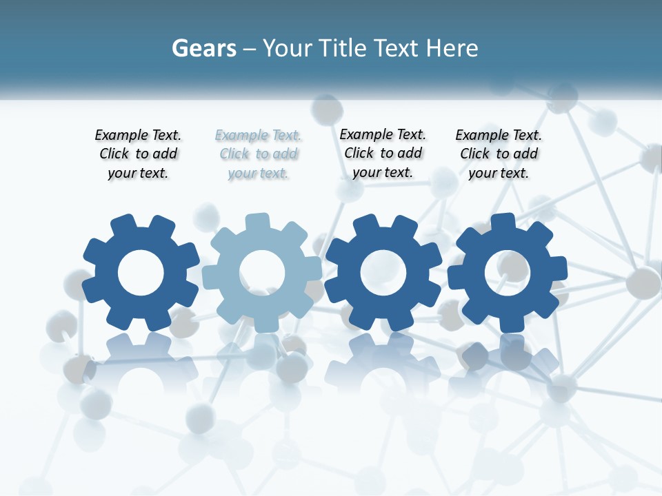 Nitrogen Background Life PowerPoint Template