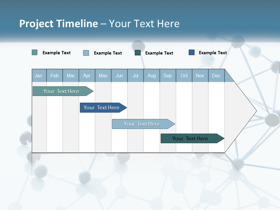 Nitrogen Background Life PowerPoint Template
