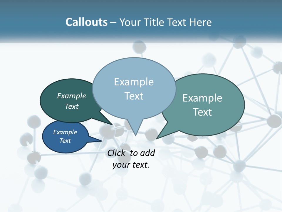 Nitrogen Background Life PowerPoint Template