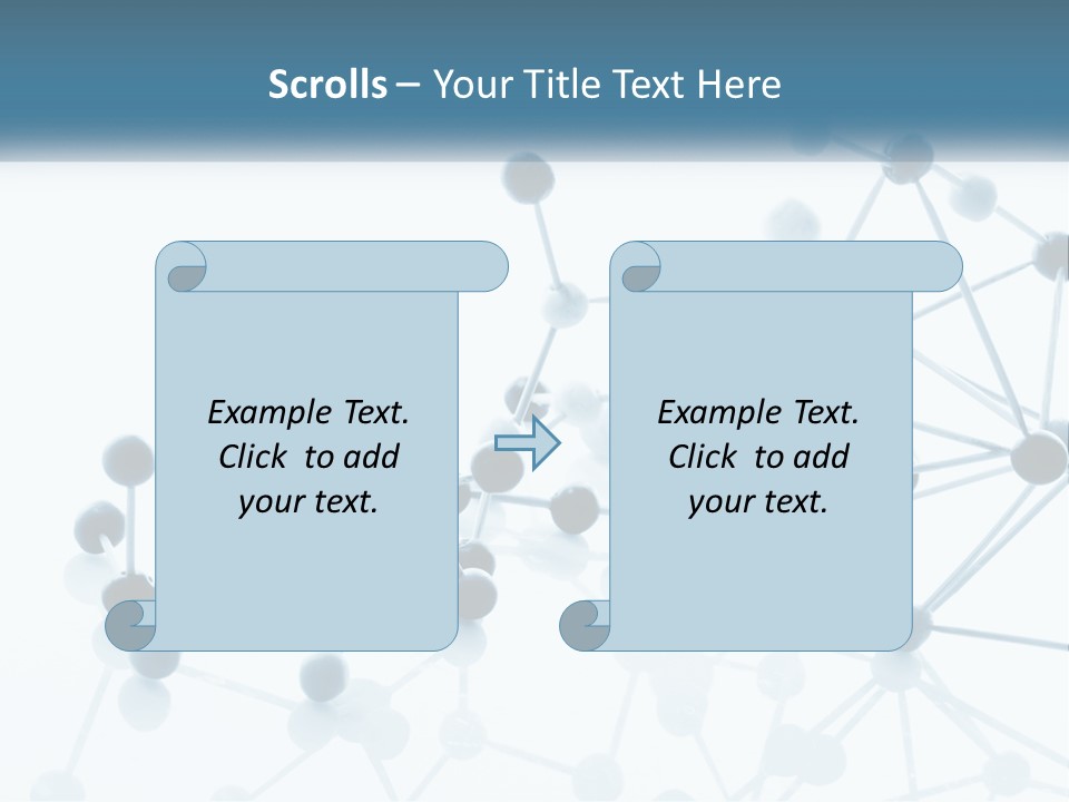 Nitrogen Background Life PowerPoint Template