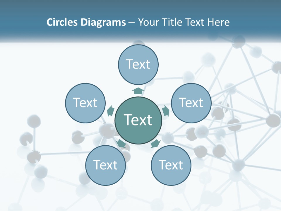 Nitrogen Background Life PowerPoint Template