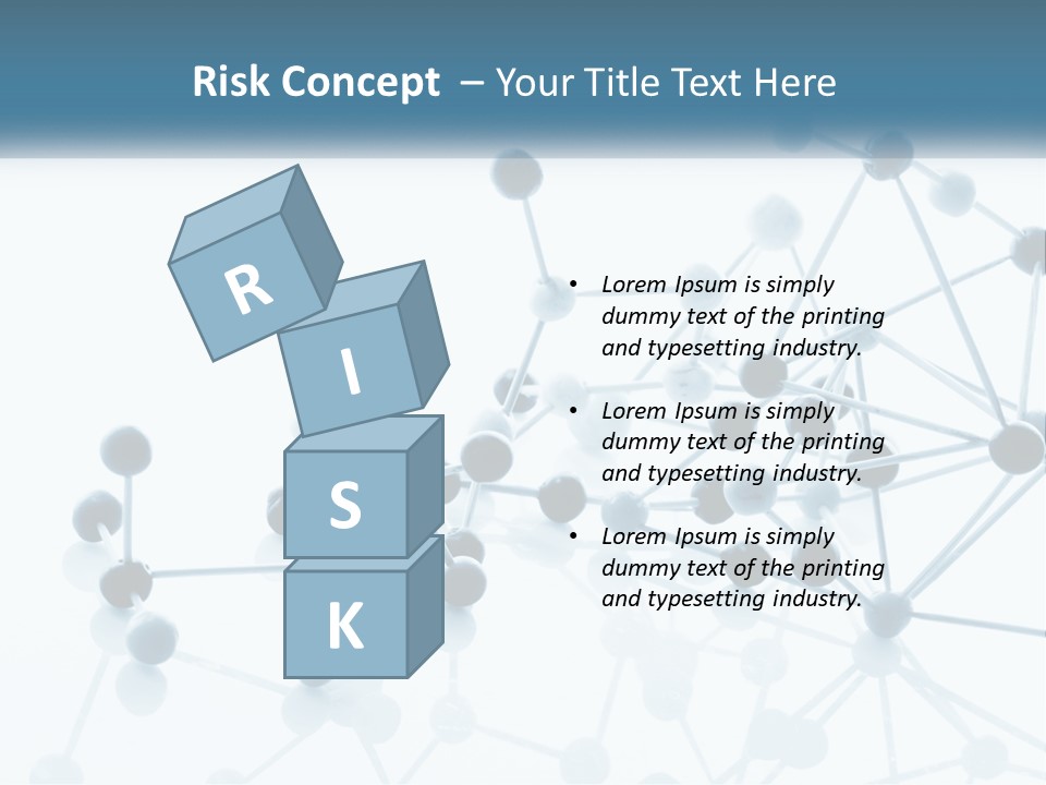 Nitrogen Background Life PowerPoint Template