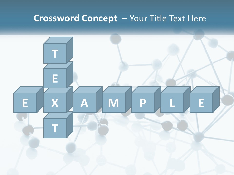 Nitrogen Background Life PowerPoint Template