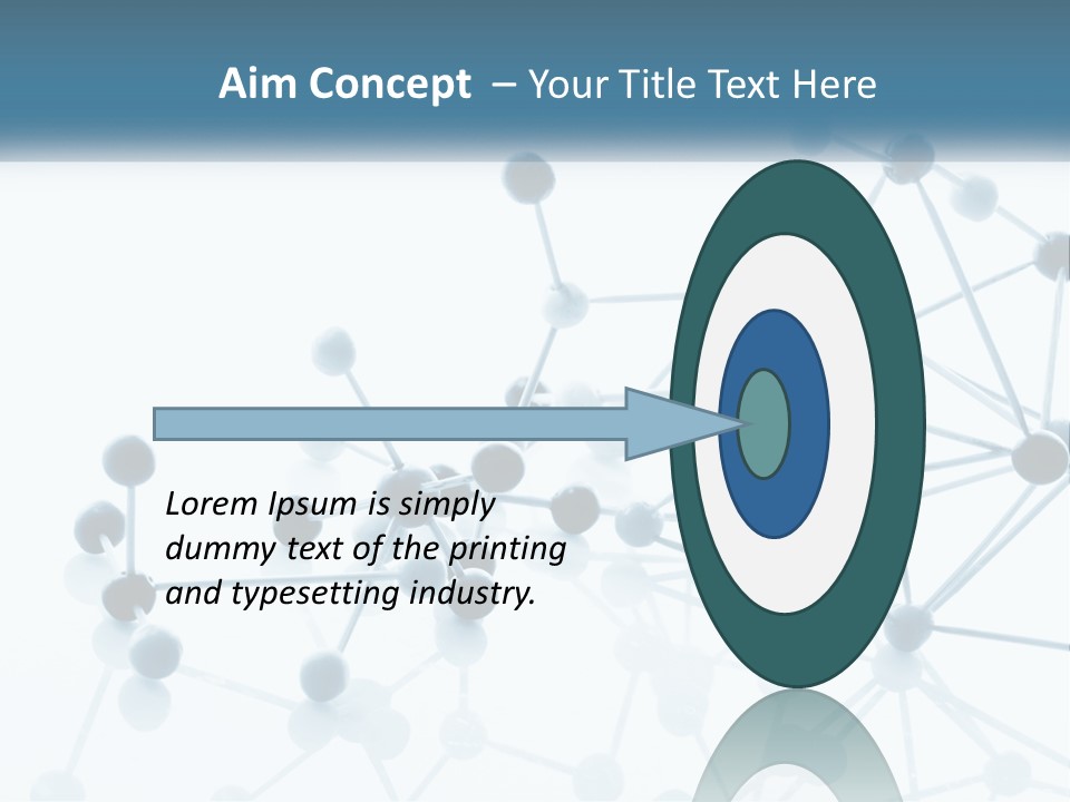 Nitrogen Background Life PowerPoint Template