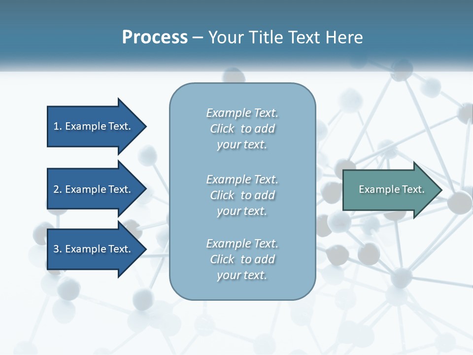 Nitrogen Background Life PowerPoint Template