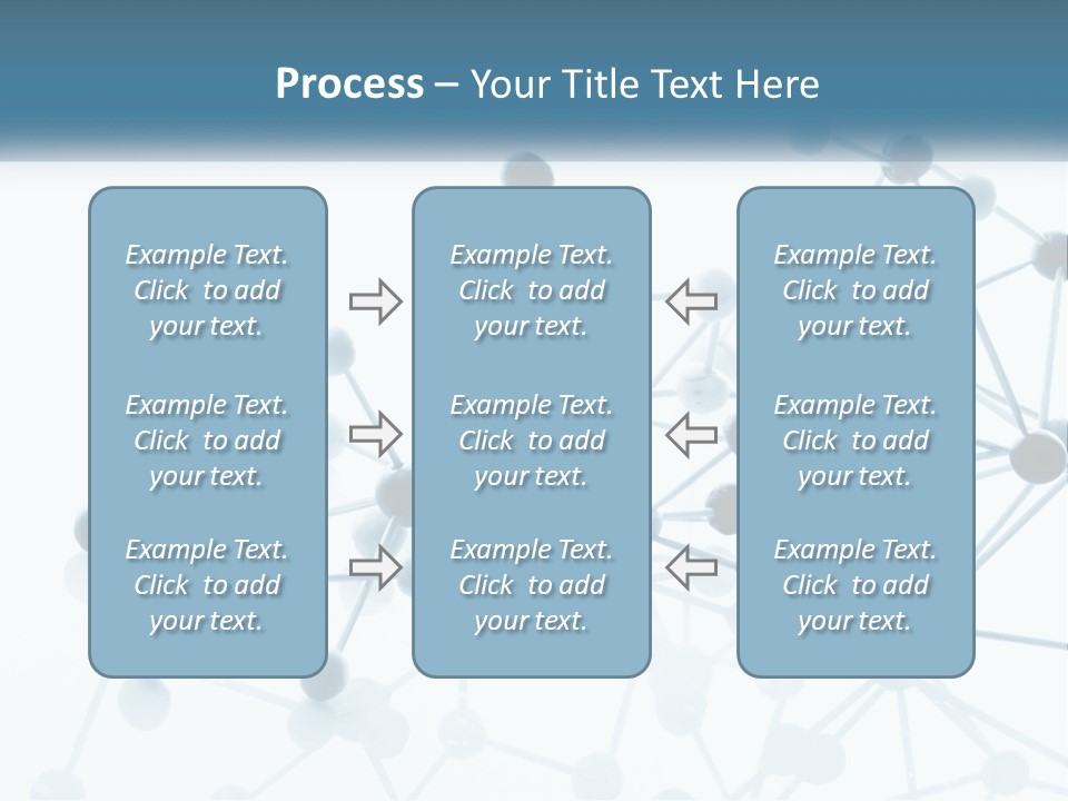 Nitrogen Background Life PowerPoint Template