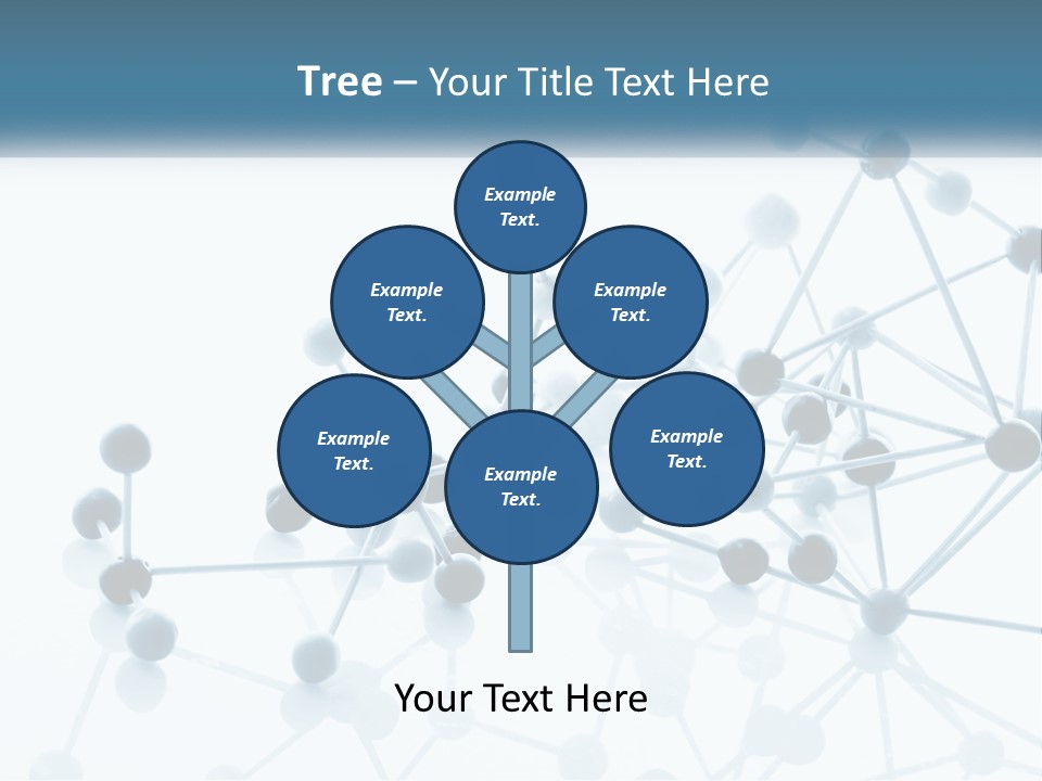 Nitrogen Background Life PowerPoint Template