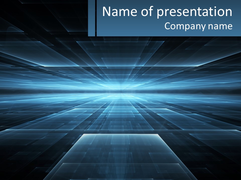 Concept Black Science PowerPoint Template