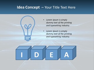 Concept Black Science PowerPoint Template