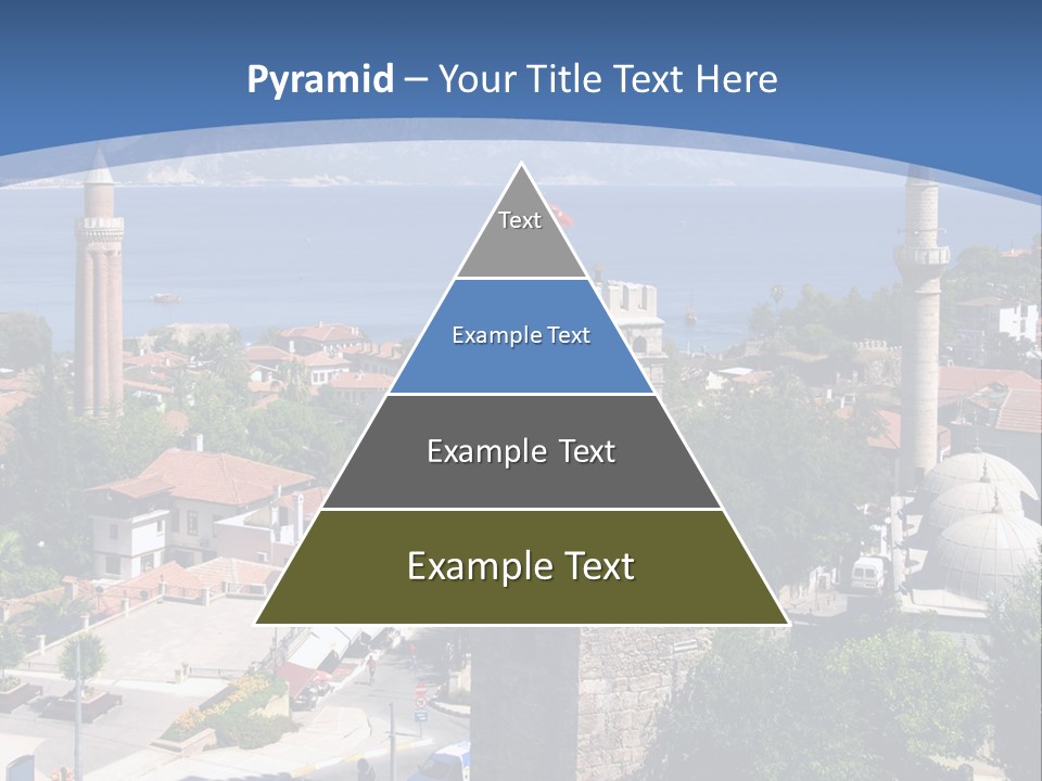 Ancient Minaret Mountain PowerPoint Template