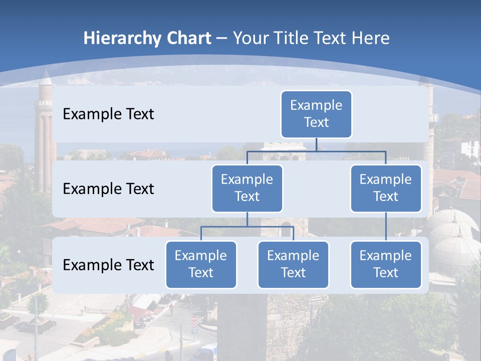 Ancient Minaret Mountain PowerPoint Template