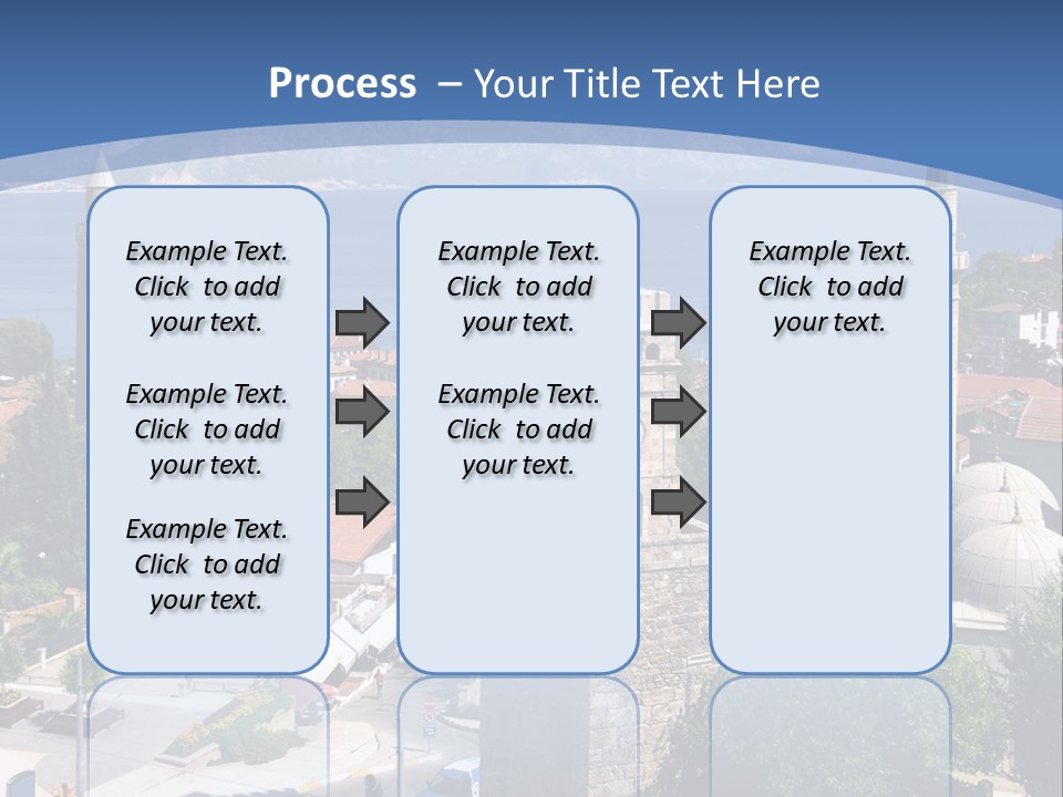 Ancient Minaret Mountain PowerPoint Template