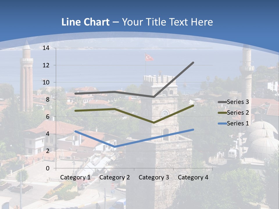 Ancient Minaret Mountain PowerPoint Template