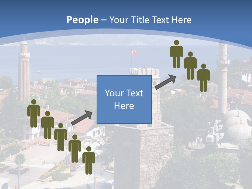 Ancient Minaret Mountain PowerPoint Template