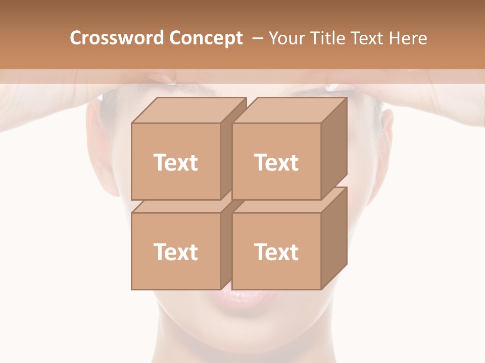 Adult Care Caucasian PowerPoint Template