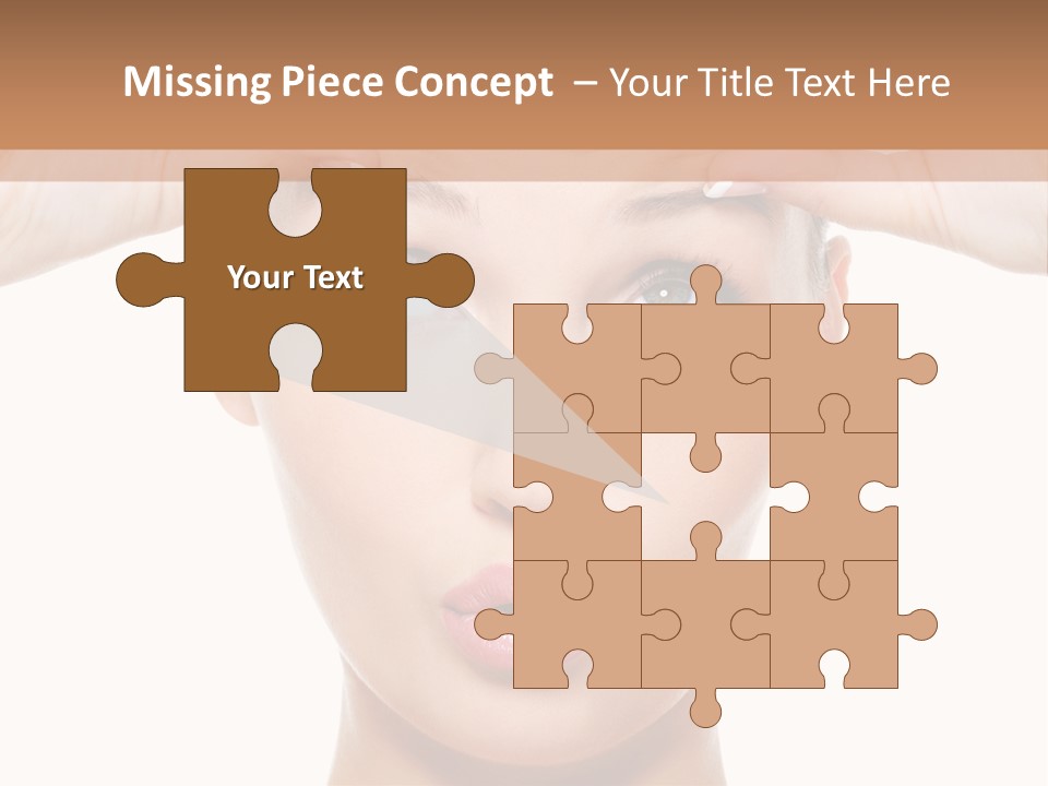 Adult Care Caucasian PowerPoint Template