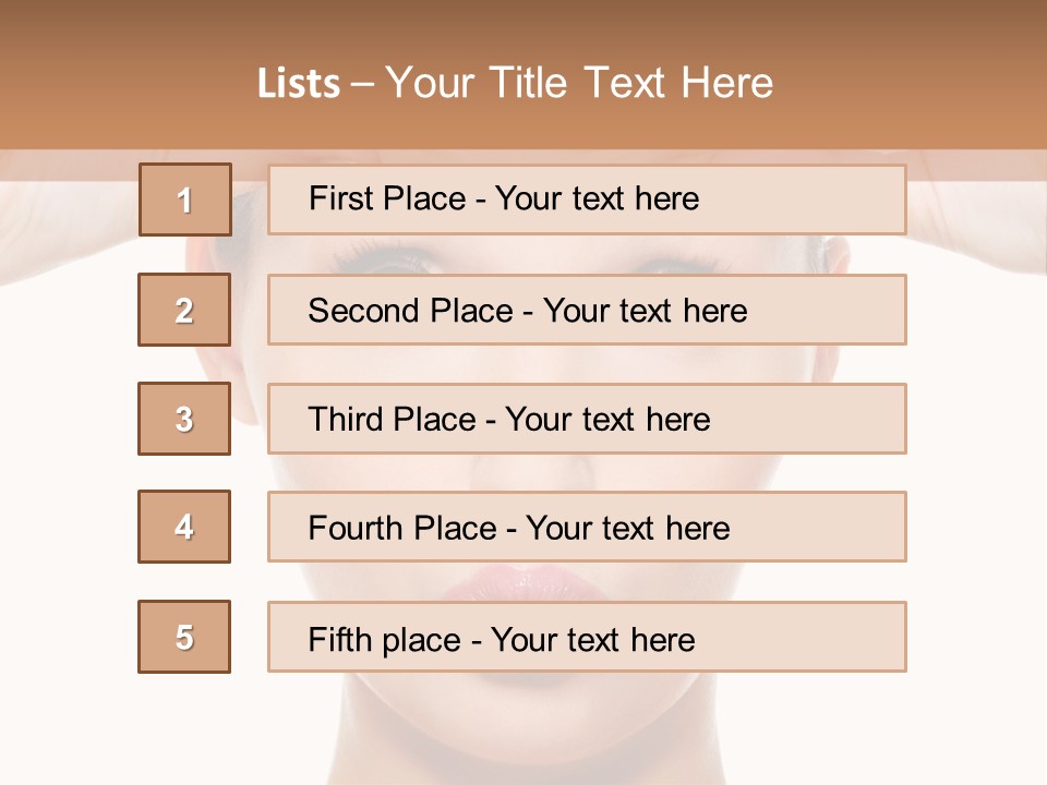 Adult Care Caucasian PowerPoint Template