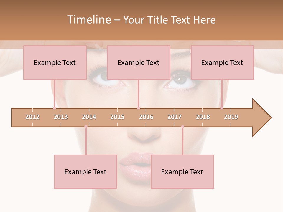 Adult Care Caucasian PowerPoint Template