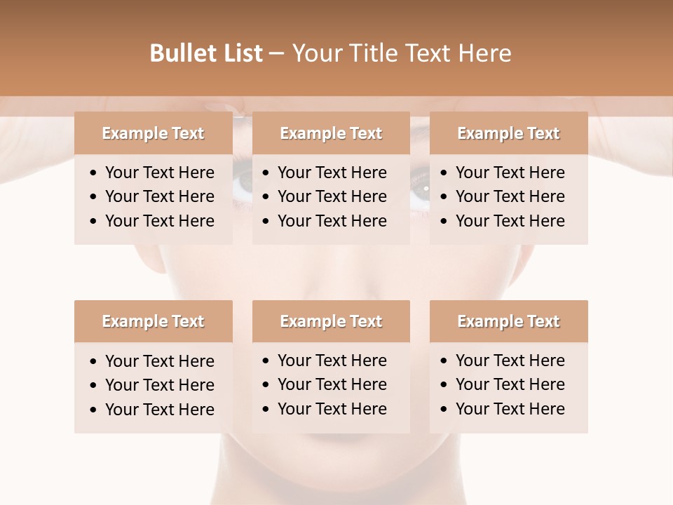 Adult Care Caucasian PowerPoint Template