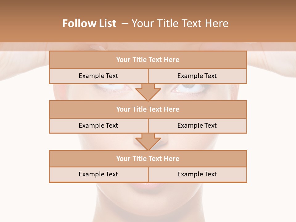 Adult Care Caucasian PowerPoint Template