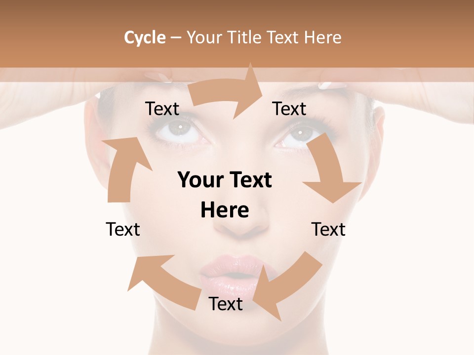 Adult Care Caucasian PowerPoint Template