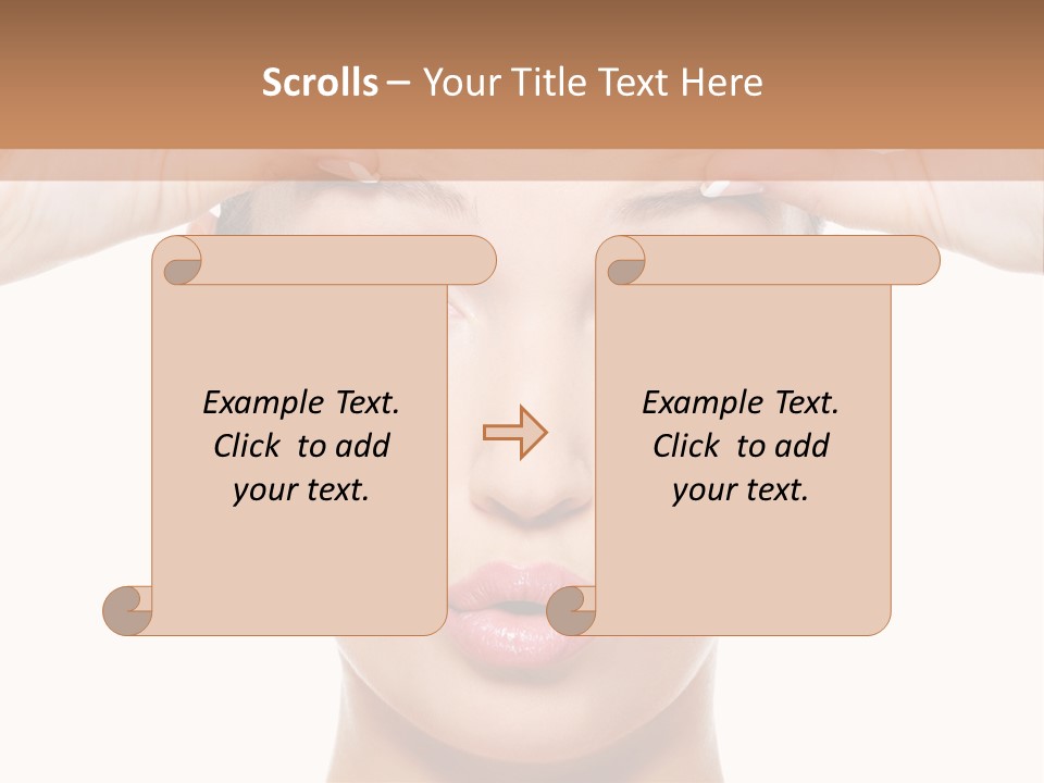 Adult Care Caucasian PowerPoint Template